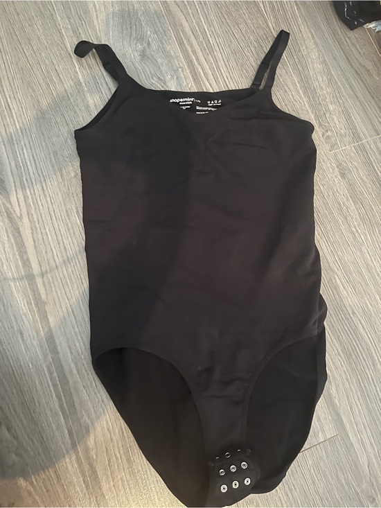 Shapermint Other - Shapermint Black One-Piece Bodysuit with Snap Closure
